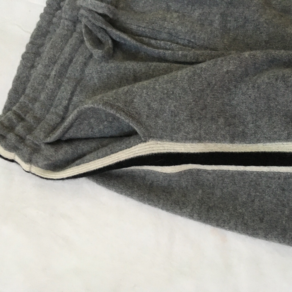 Nwt Bloomingdales 100% Cashmere Lounge Pants Medium Grey — image 3 of 8